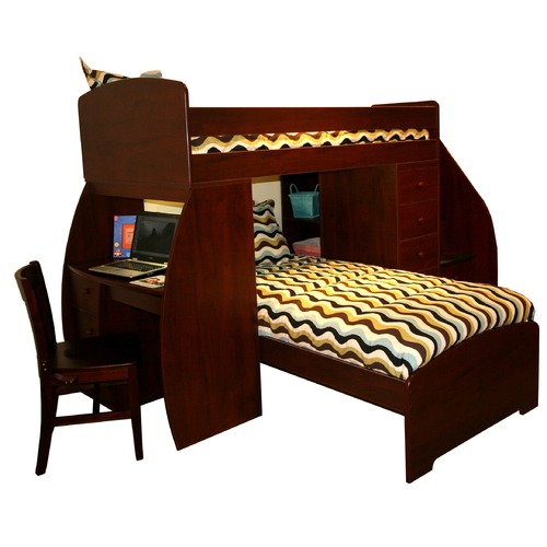 Bunk Beds Compuart, Logik Twin L Shaped Bunk Beds
